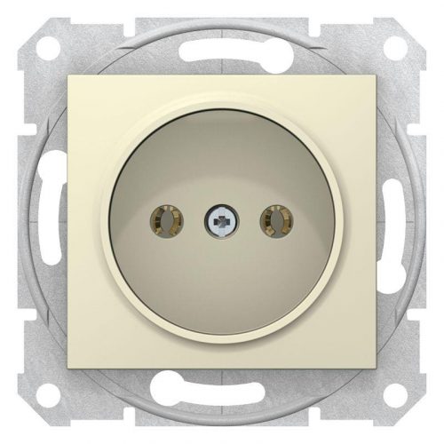 картинка Механизм розетки 1-м СП Glossa 16А IP20 беж. SchE GSL000241