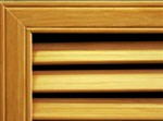 картинка Решетка радиаторная 60*150мм вишня