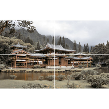 картинка БАМБУК Беж декор керамич. №3 25х40см Н71331