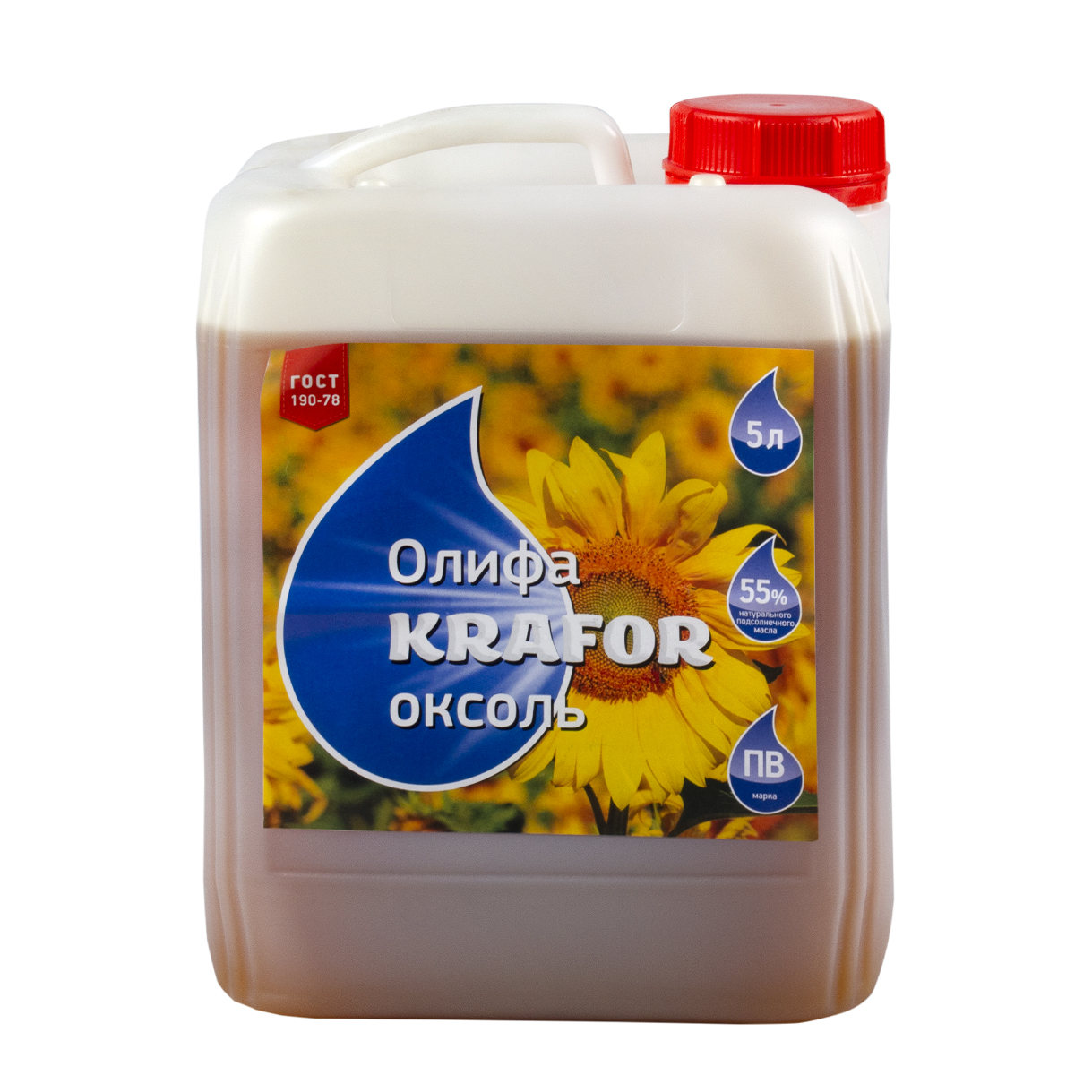 картинка Олифа Оксоль 5 л Крафор Россия