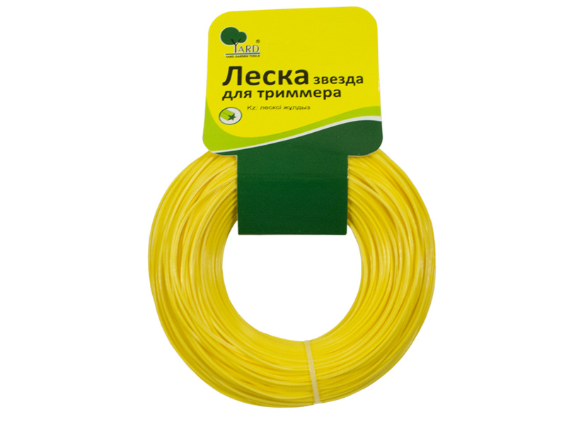 картинка Леска д/триммера 3мм 100м "звезда" 52-8-530