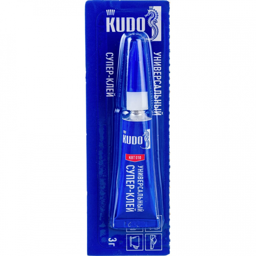 картинка Клей-супер KUDO 3г, КВТ-010