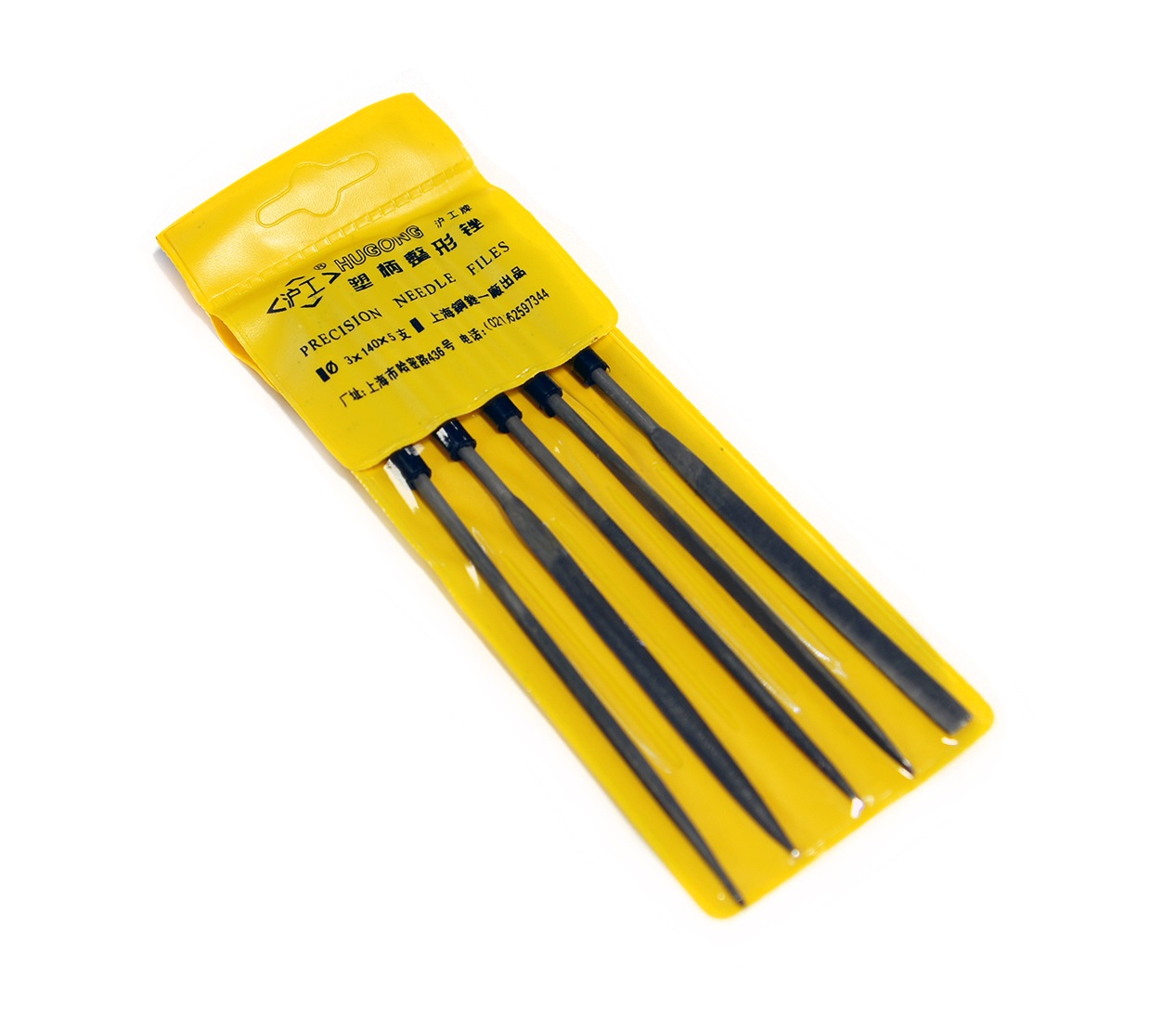 картинка Надфили 5пр. 3х140мм Hobbi 40-0-015