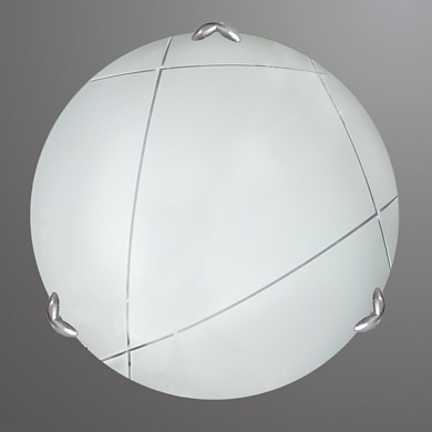картинка Св-к "Дюна" Контур d250 белый/песк/хром 1х60W E27