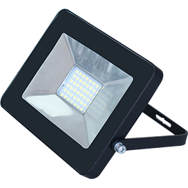 картинка Прожектор св/д 30Вт 4200К Ecola IP65, 150х110х25, черный, JP