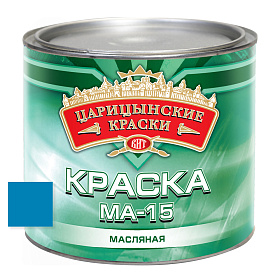 картинка Краска масляная МА-15 Голубая 2,6кг Царицынские краски