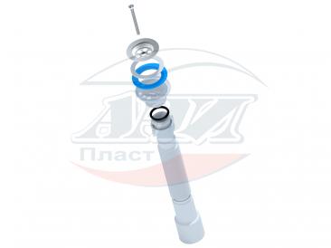 картинка Гофросифон  1 1/4" 40-50 G206
