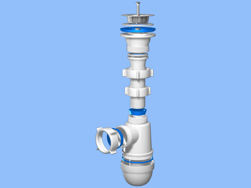 картинка Сифон АНИ Грот 1 1/2"*40 А0100 / С0100