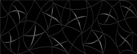 картинка Vela Nero «Stella» декор 20,1х50,5см