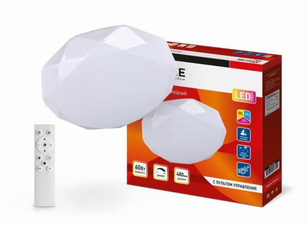 картинка Св-к св/д  Diamond 60W(4800lm) 2K-4K-6K, пульт ДУ 6252