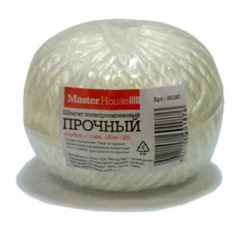 картинка Шпагат ПП, 150м, 1мм, 158гр. 60187