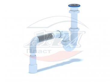 картинка Сифон АНИ Грот 1 1/2"*40 D0115S прямоточн,с г/тр. 40х40/50
