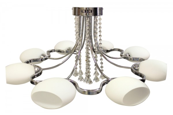 картинка Zafiro MX10177-8, 8хЕ14/40W/8 LED(60*60*15) Люстра