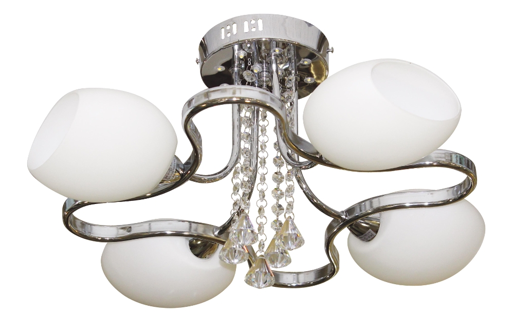 картинка Zafiro 660024 MB10177-4, 4хЕ14/60W/4LED Люстра