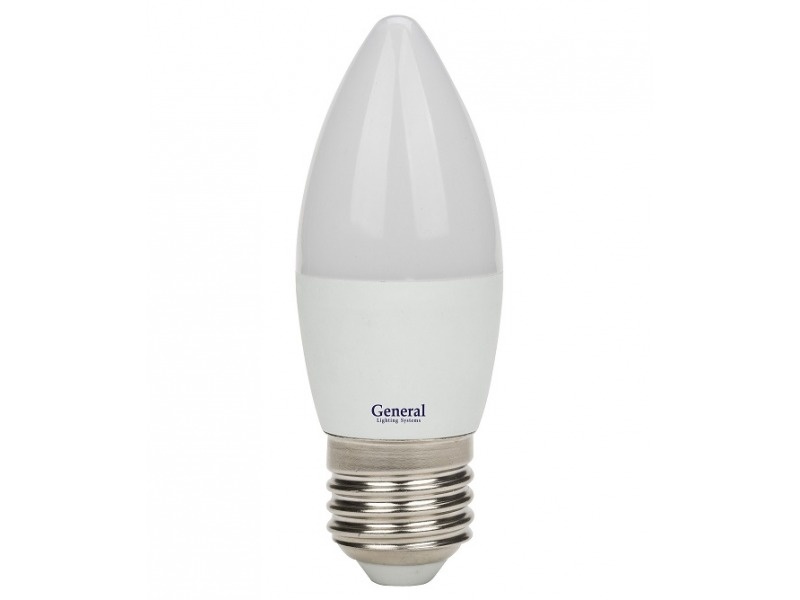 картинка Лампа GLDEN  CF-10Вт-4500К Е27 230V свеча светод 683100