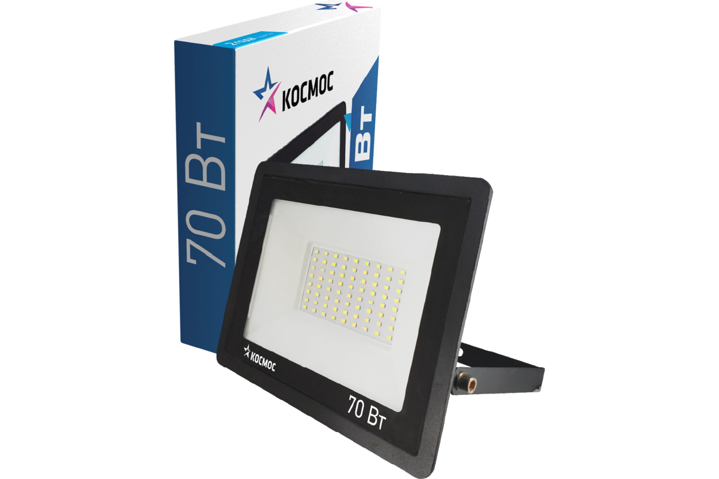 картинка Прожектор св/д 70W(5600lm) 6500K SMD IP65  Космос 75849