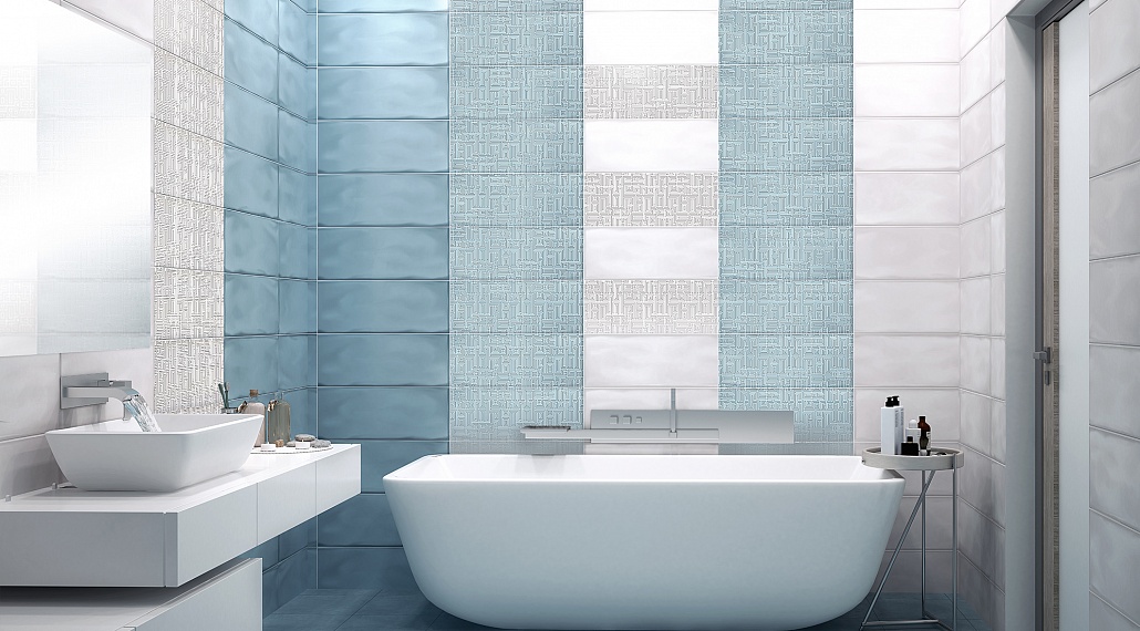 картинка NUVOLA AQUA LABIRINT декор 20,1х50,5см
