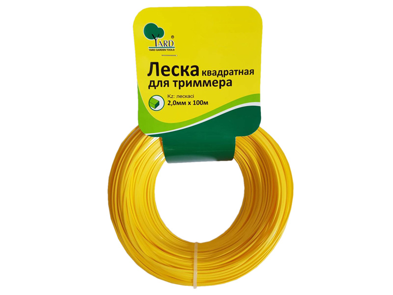 картинка Леска д/триммера 2,4мм 100м квадрат 52-8-424