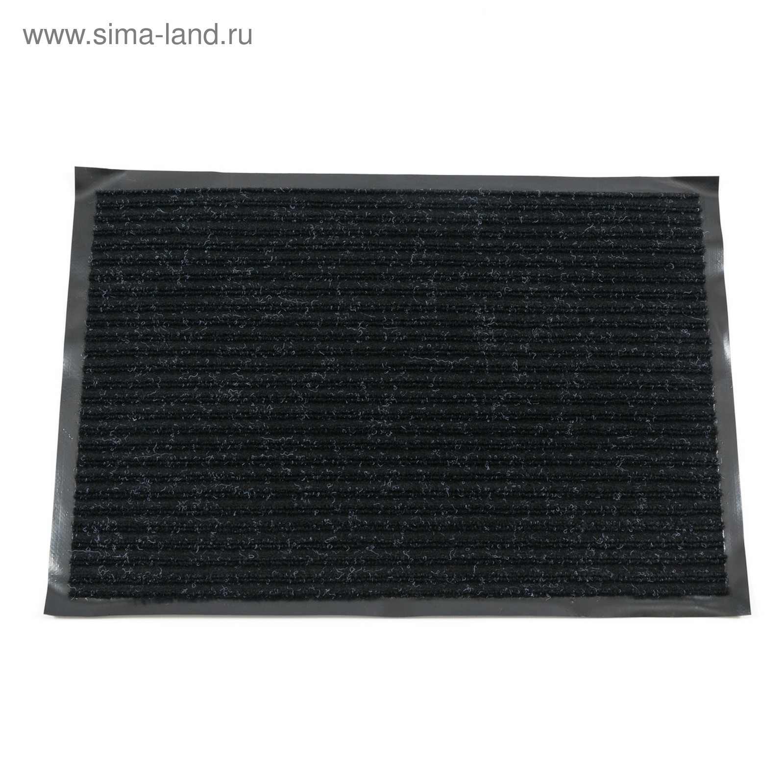 картинка Коврик придверный 100*200см Чёрный