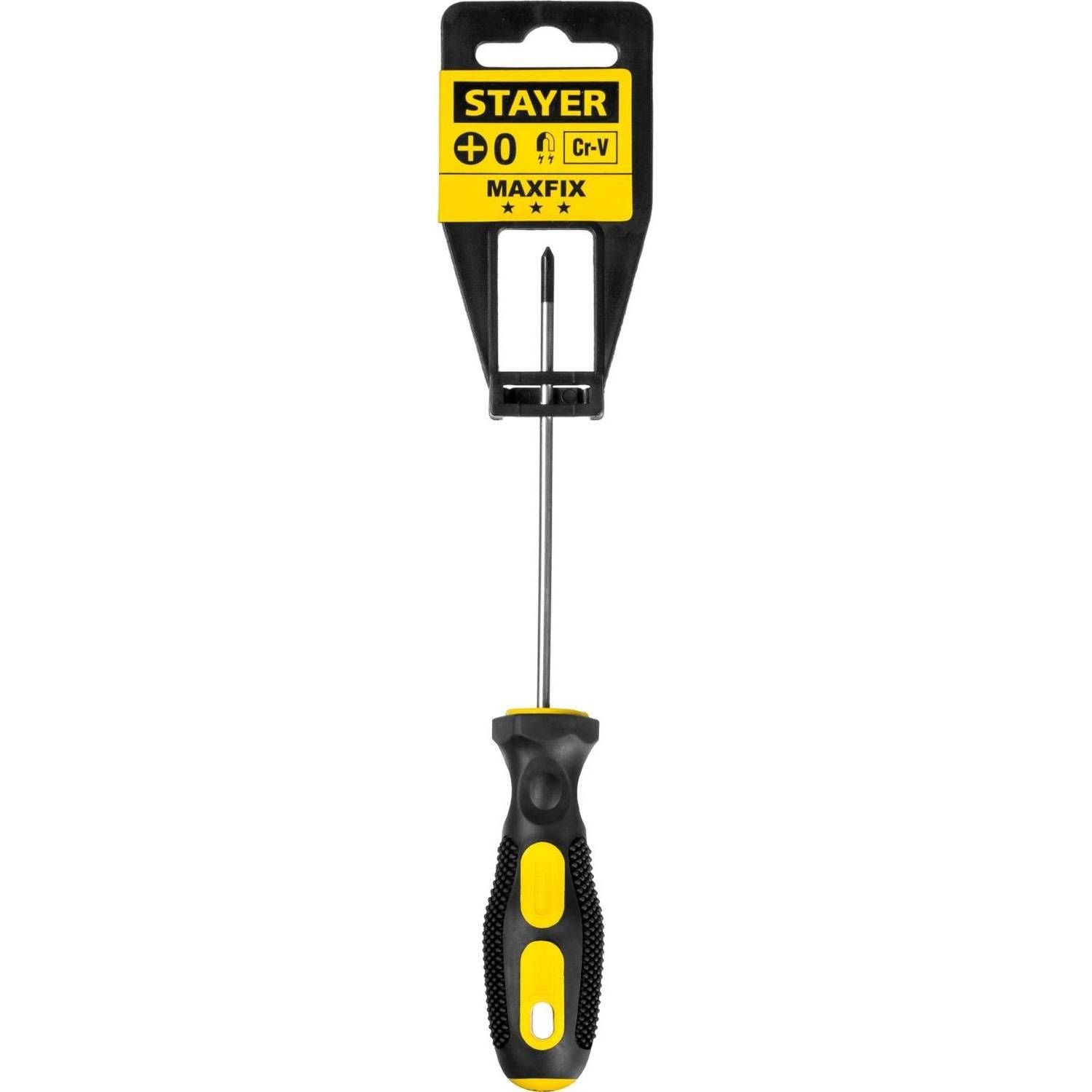 картинка Отв-ка 0х100мм Cr-V "MAXFIX" (+) STAYER 2510-0-10