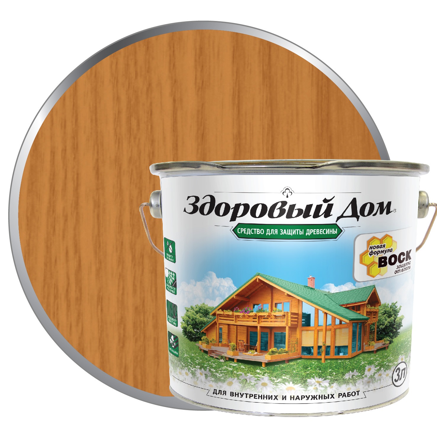 картинка Антисептик "Здоровый дом" Орегон 3л ЛАКРА