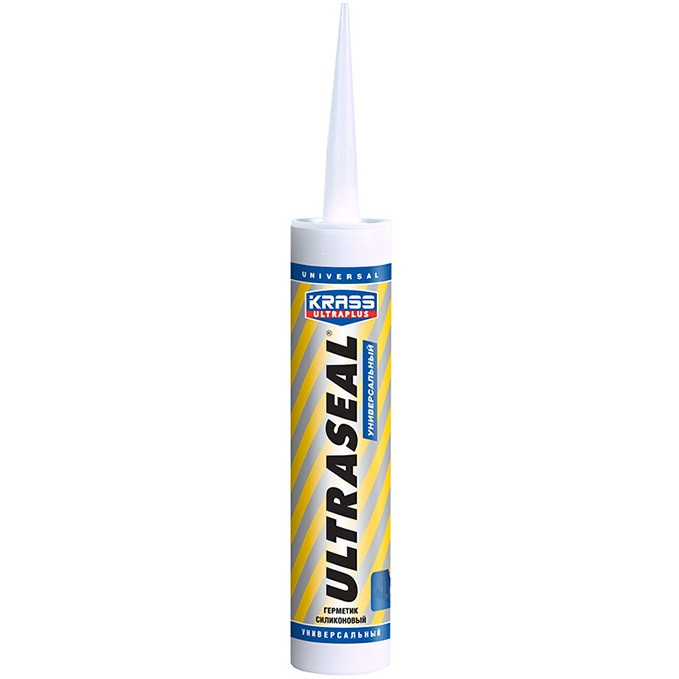 картинка Силикон. герметик KRASS Ultraseal универсал. белый 260мл