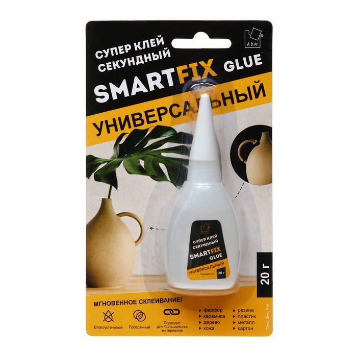 картинка Клей супер SmartFix GLUE, 20 гр, GHS201B 30893