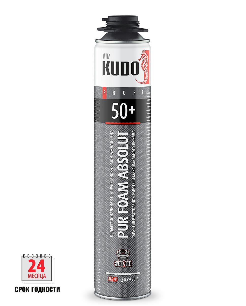картинка Пена монтажная KUDO PROFF 50+ 1000мл