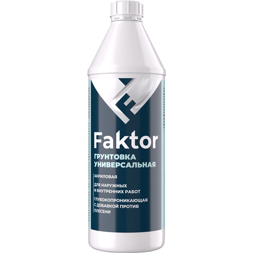 картинка Грунт акриловый универс. FAKTOR 1л ЯК