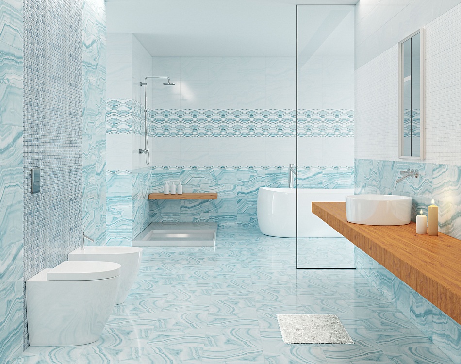 картинка КАЛИПСО D декор 25х50см AXIMA