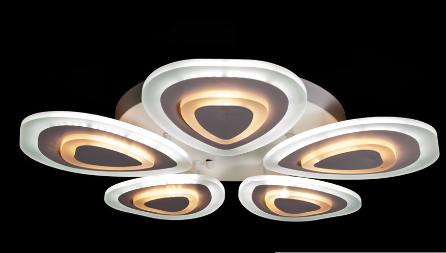 картинка Seguro 1061/5, LED 140W (60*10) Люстра
