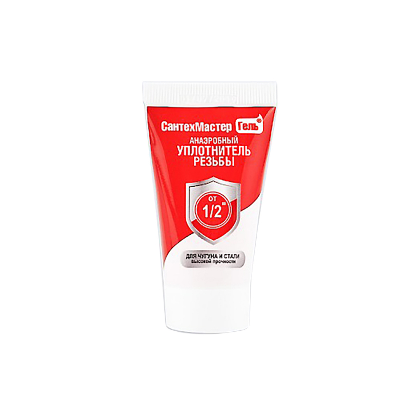 картинка Гель-герметик красный 15г (1/2"-3") СантехмастерГель
