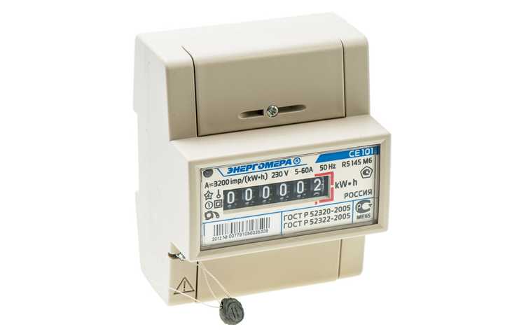 картинка Счетчик однофазн. СЕ 101R5 145М (5-60А)