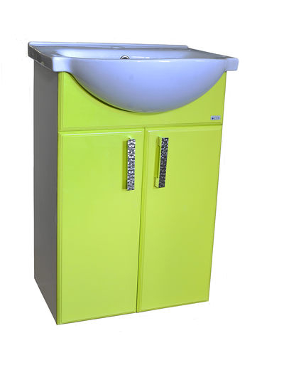 картинка Марта-55 тумба Лайм 2дв. с умыв.Нати-55 508х800х300мм