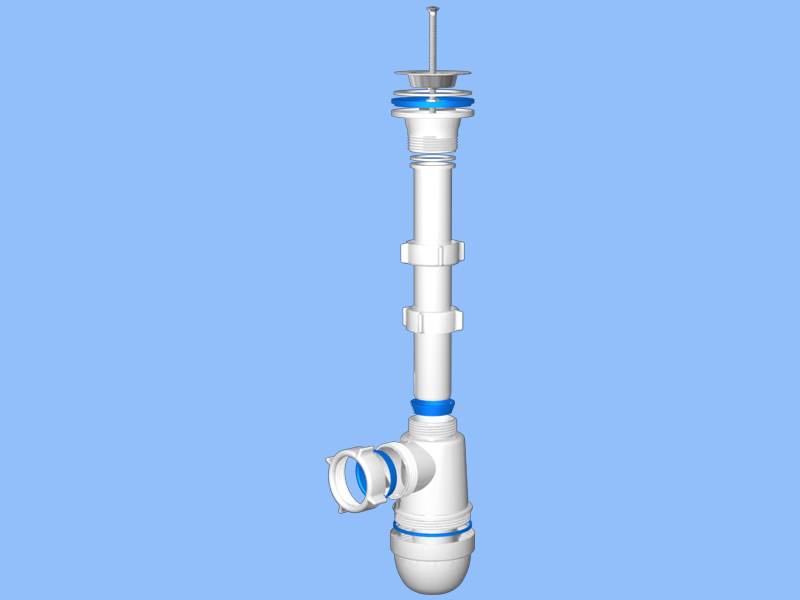 картинка Сифон АНИ 1 1/4"*40 С1000/С2000