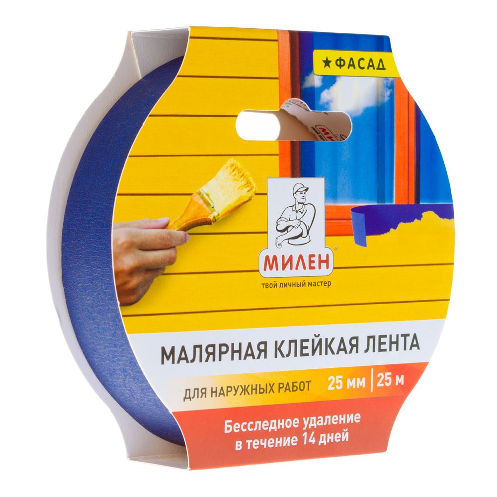 картинка Скотч д/маляр.работ 25ммх25м, фасадная, MFD025K 127880