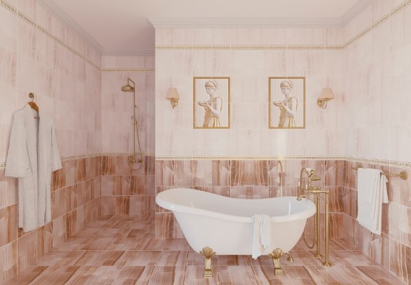 картинка ЭЛЛАДА B бордюр 6,5х25см AXIMA