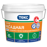 картинка Краска ДЛЯ ФАСАДОВ И ИНТЕРЬЕРОВ (А) 13 кг ТЕКС Универсал