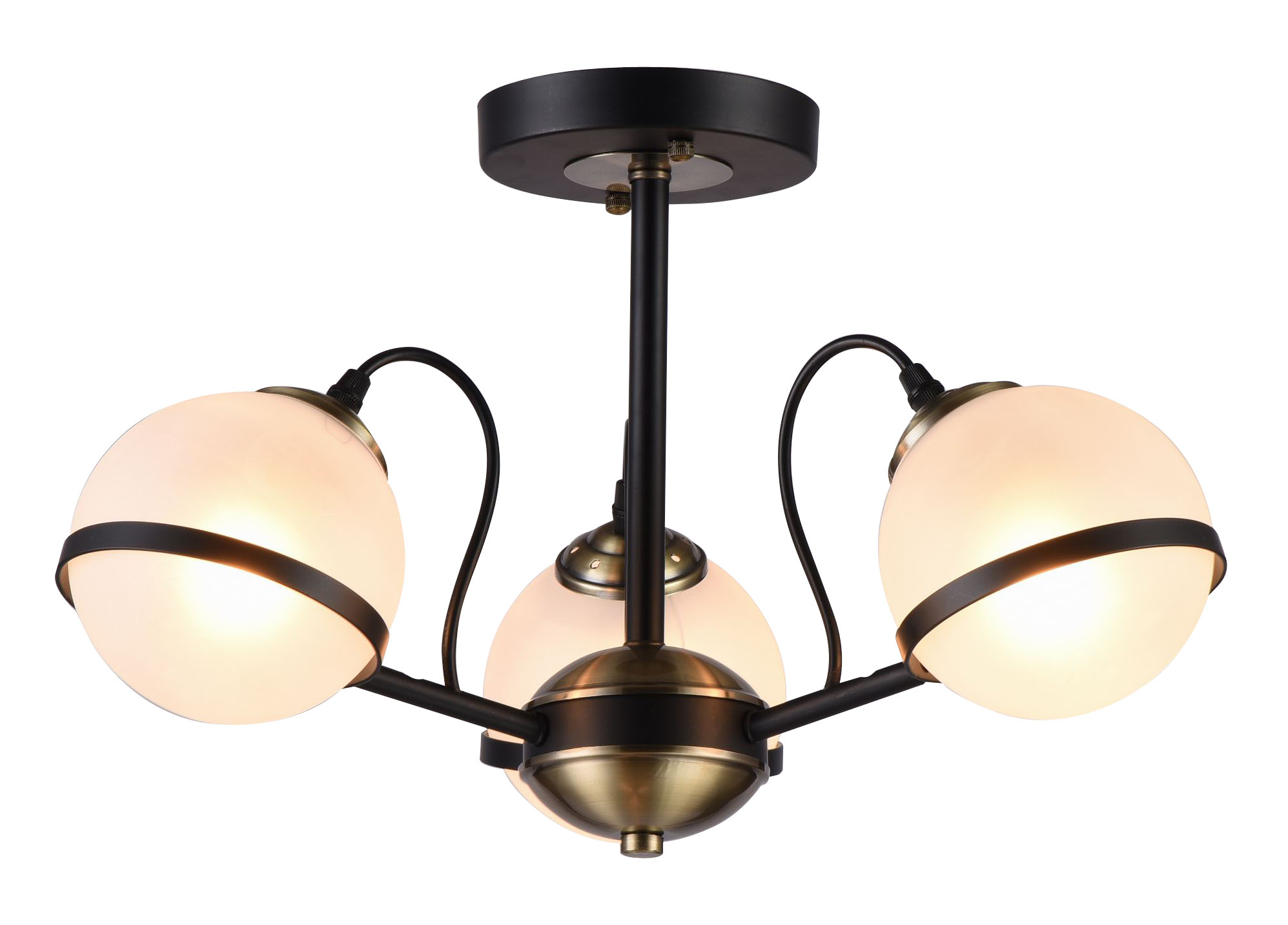 картинка Sobremesa MDG7129/3 BK, 3xE27/60W (53*32) Люстра