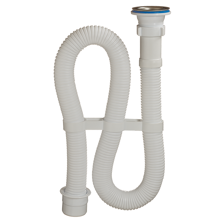 картинка Сифон гофр. 1 1/2"х40/50 дл.1000мм АС-3011 ОРИО