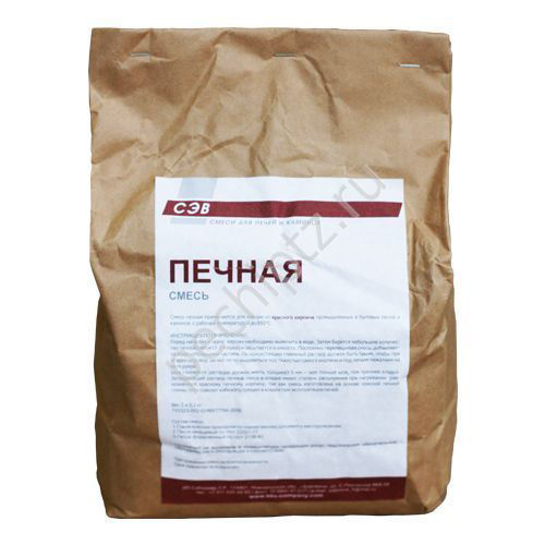картинка Смесь печная д/наружных работ 25 кг г.Боровичи