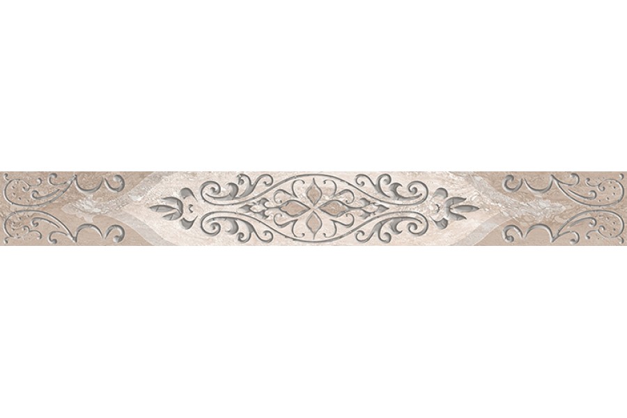 картинка ASCOLI GREY CLASSICO бордюр 7,5х63см