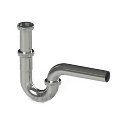 картинка Сифон АНИ  1 1/4"*32 прямоточ. хром BRB3024