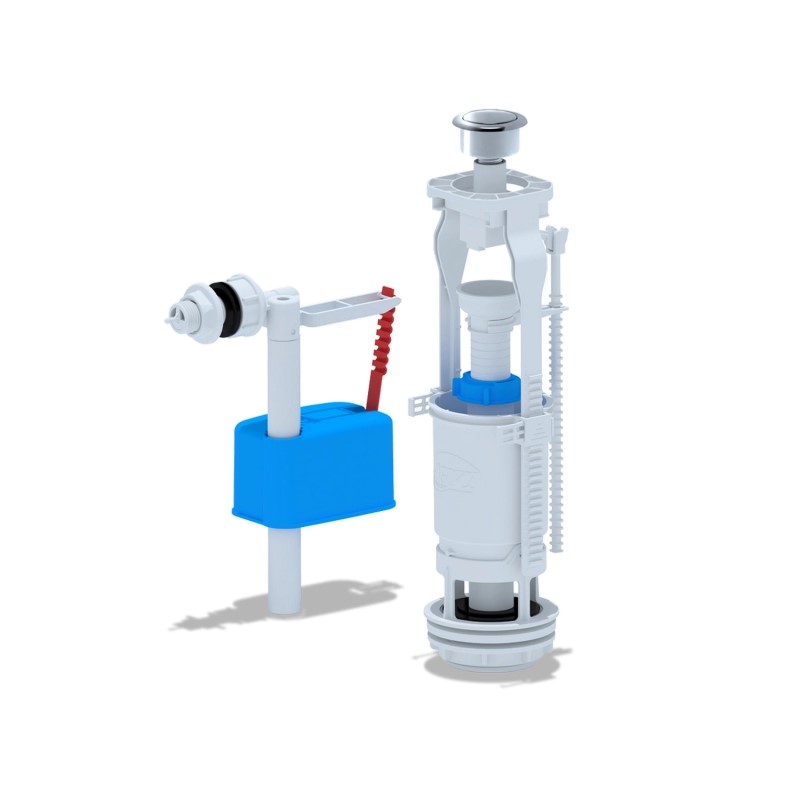 картинка Арматура кнопка боковой подвод 1/2" WC6050М АНИ Пласт