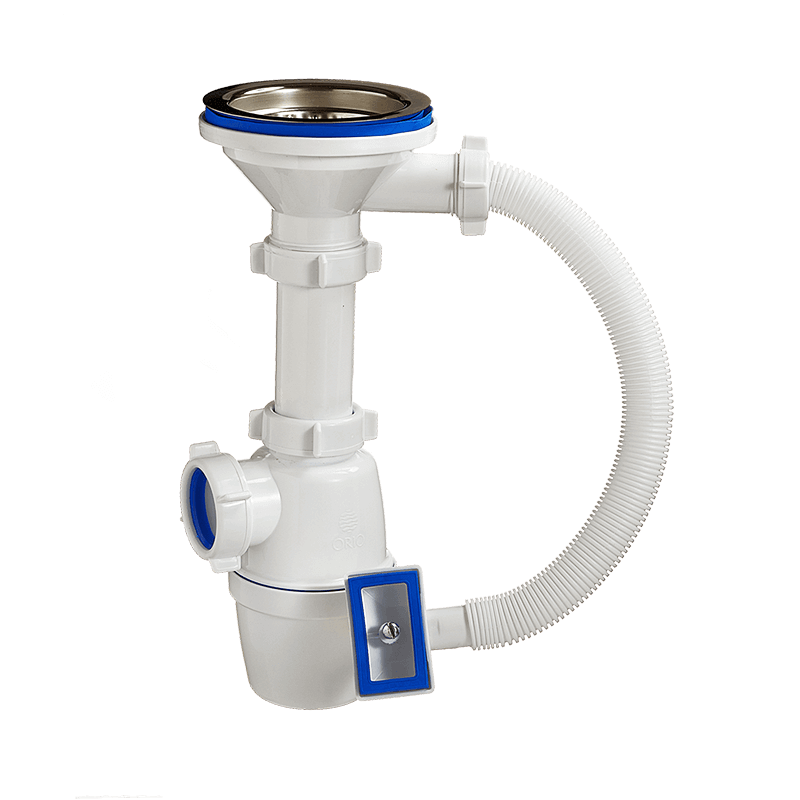 картинка Сифон 3 1/2" х 40 с переливом А-4007 ОРИО