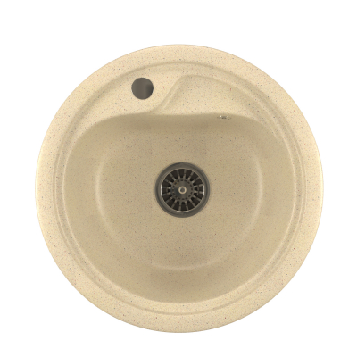 картинка Мойка круглая Бежевая (328) ML-GM10 440мм