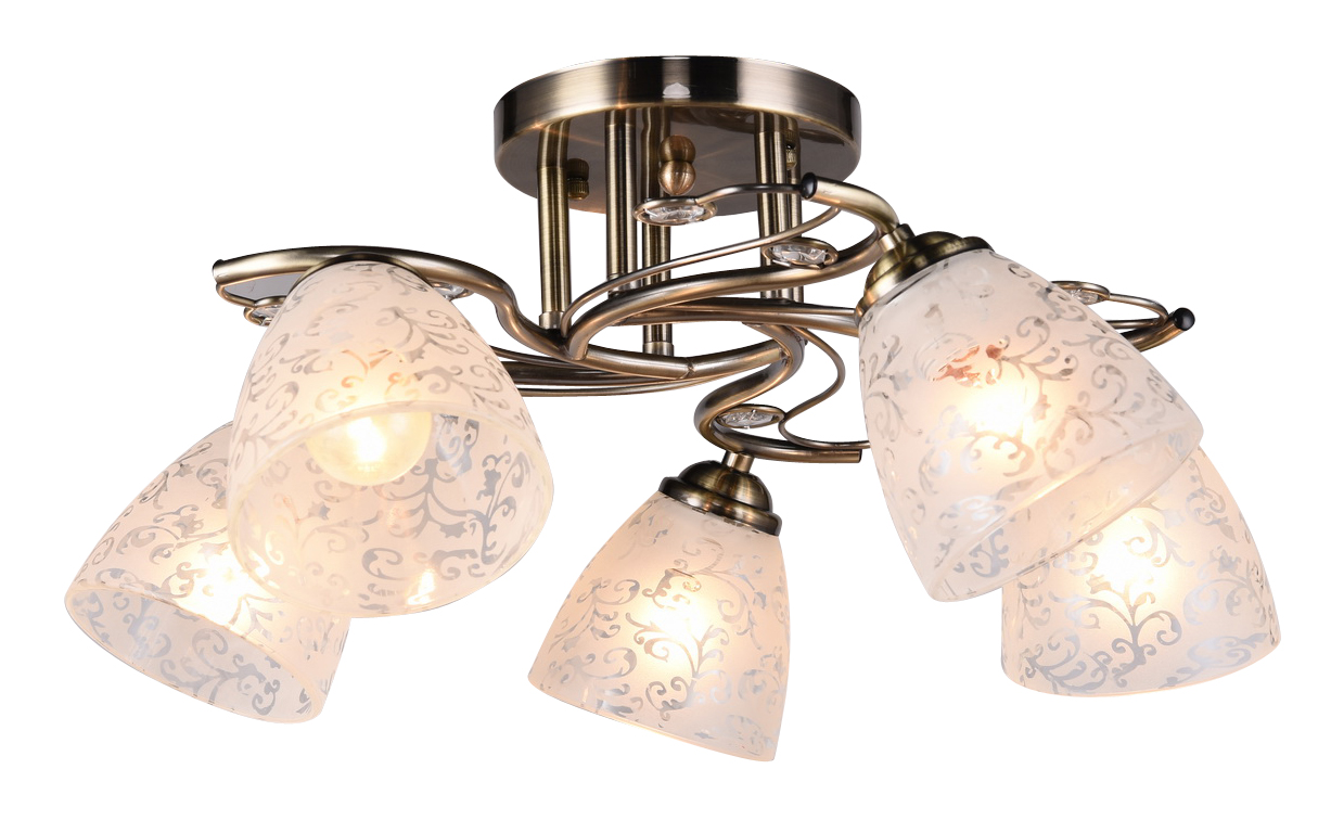картинка Cride GH10005-5,5xE27/60W(52*52*22) Люстра