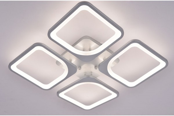 картинка Escudo 39047-4 Silver , LED 144W (55*8,5) Люстра