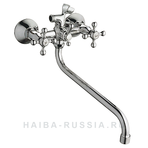 картинка Смеситель для ванны НВ2208 Хайба