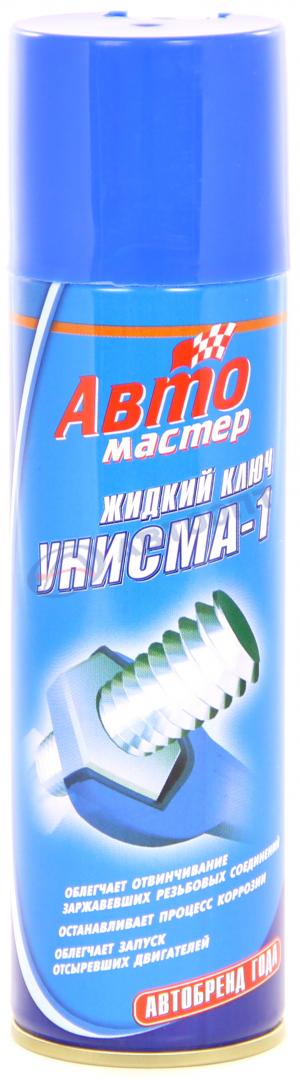 картинка Смазка проникающая Унисма-1, АВТО, 225мл "Жидкий ключ" Сибиа